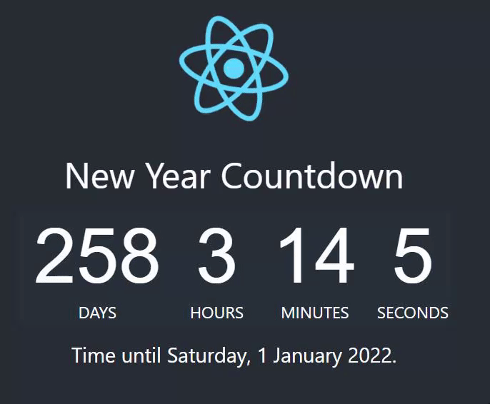 React Countdown App