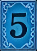 Okey tile 21