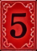 Okey tile 5