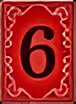 Okey tile 6
