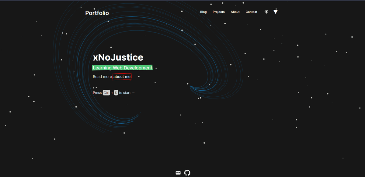 Current Personal Website