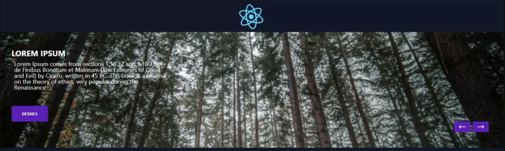 React Slider App