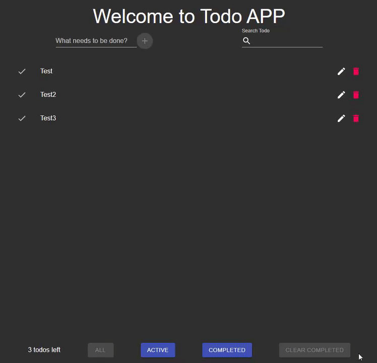 React Todo App 2