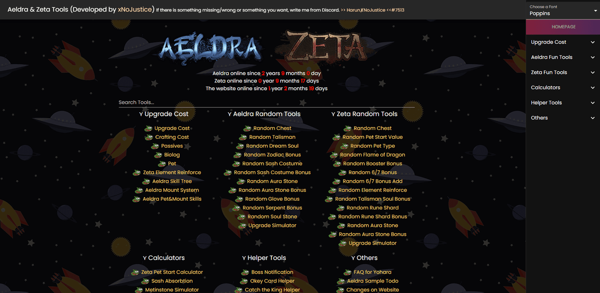 Aeldra & Zeta Tools